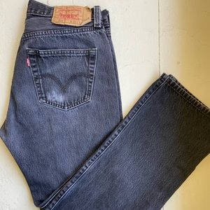 Vintage Levi’s 501 - Black Denim (33x30)